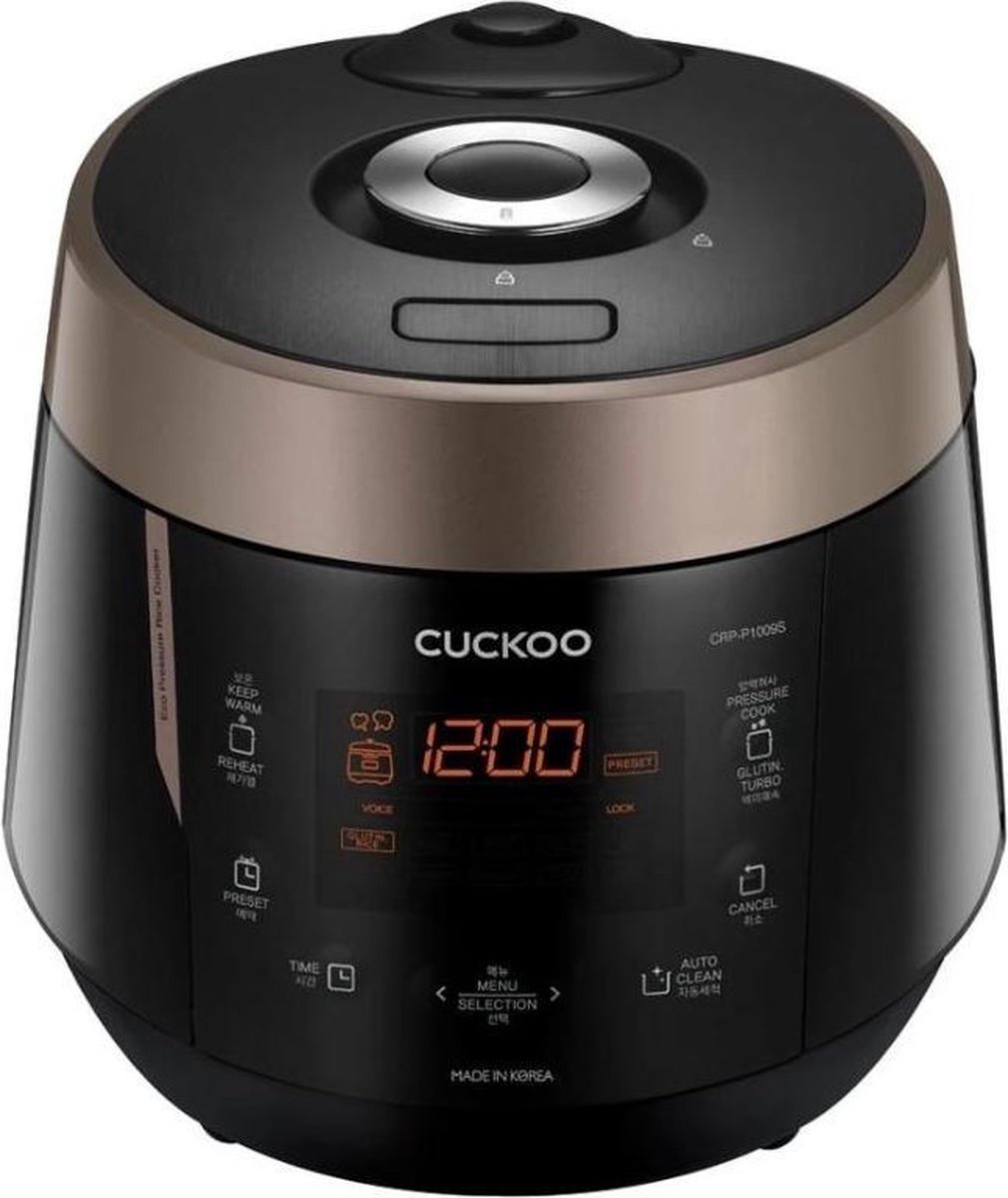Cuckoo CRP-P1009S Multikocher 1,8L 1150W Schwarz/Braun