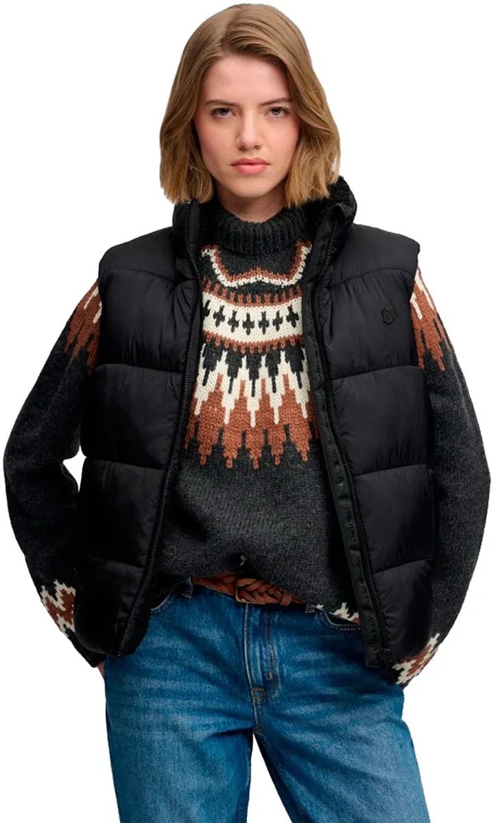 Weste für Damen mit Futter Superdry