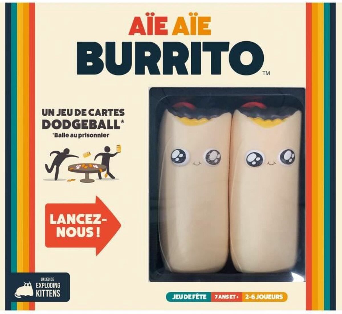 Gesellschaftsspiele Exploding Kittens Aie Aie Burrito