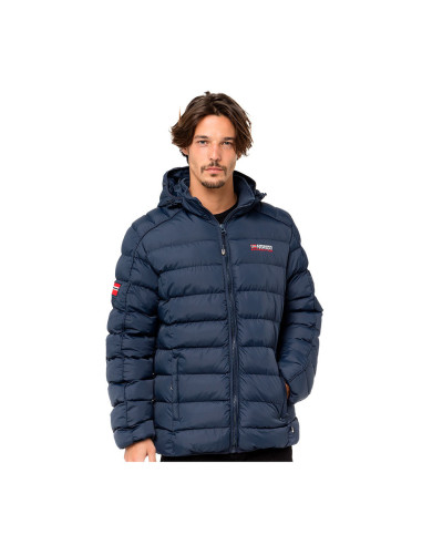 Geographical Norway Piumino Uomo Bellissimo Men Navy Blu S