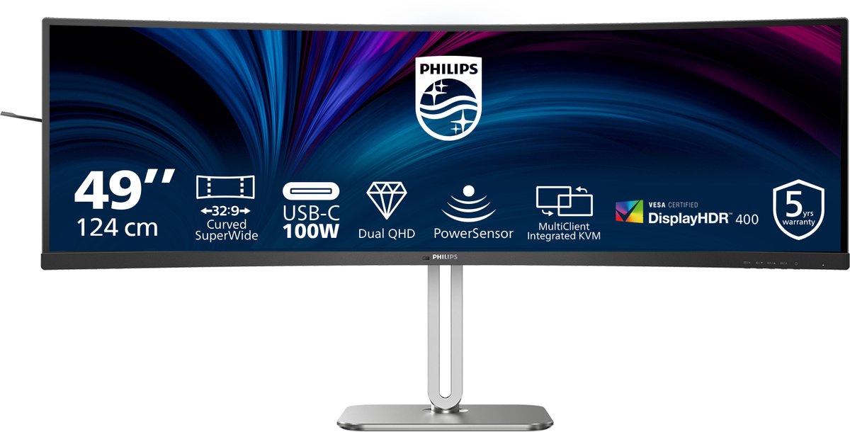 Philips 49" curved skärm 49B2U5900C/00
