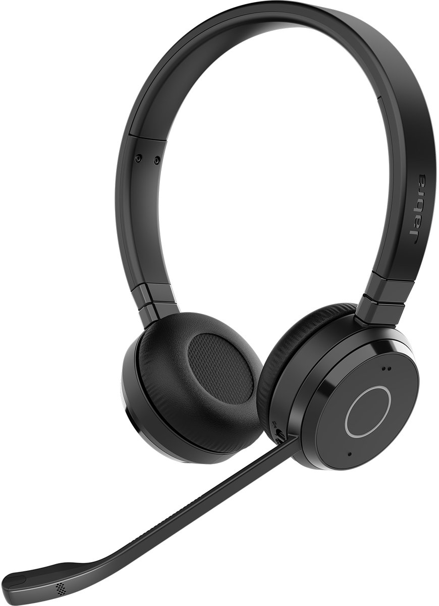 Jabra Evolve 65 Te Link 390a Stereo Usb-a Uc Svart