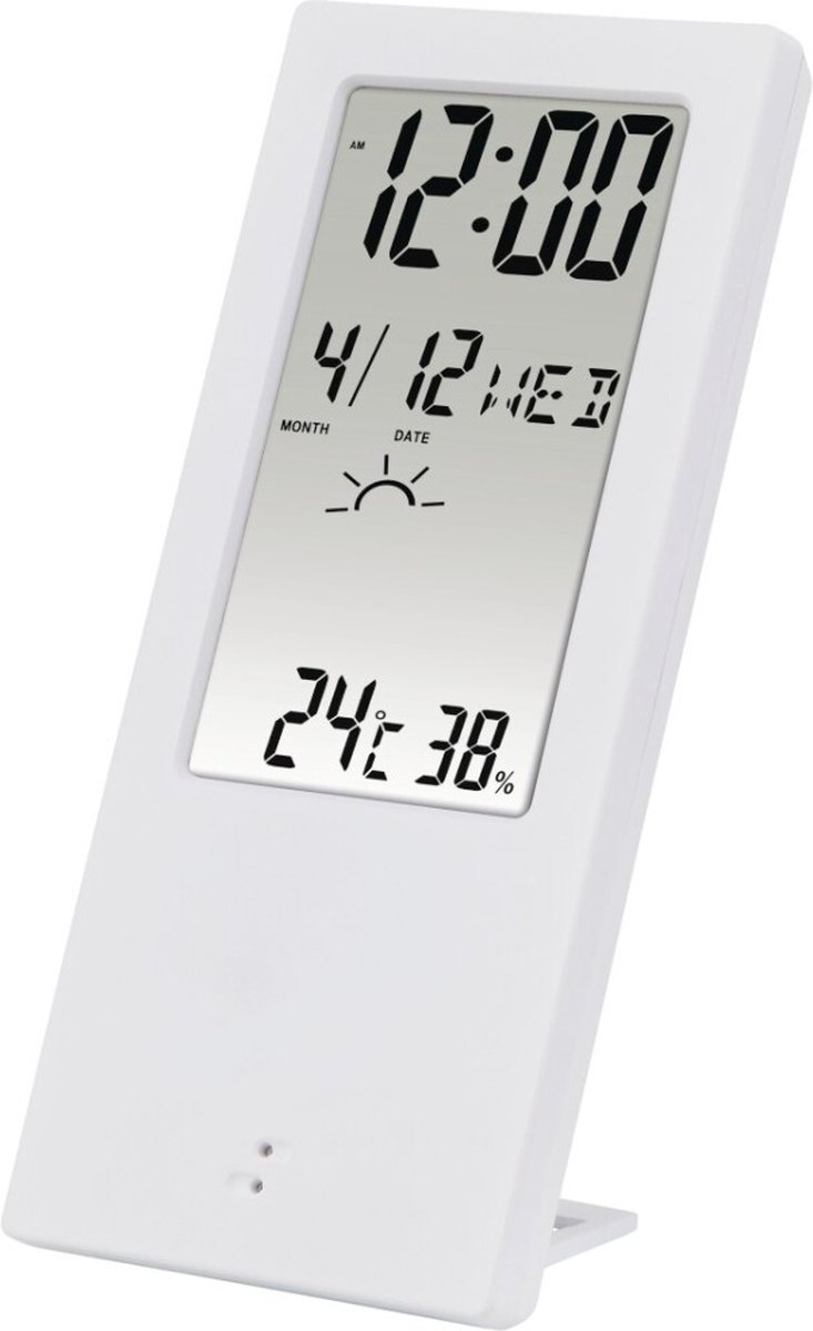 Hama "TH-140" Thermometer/Hygrometer with weather indicator white