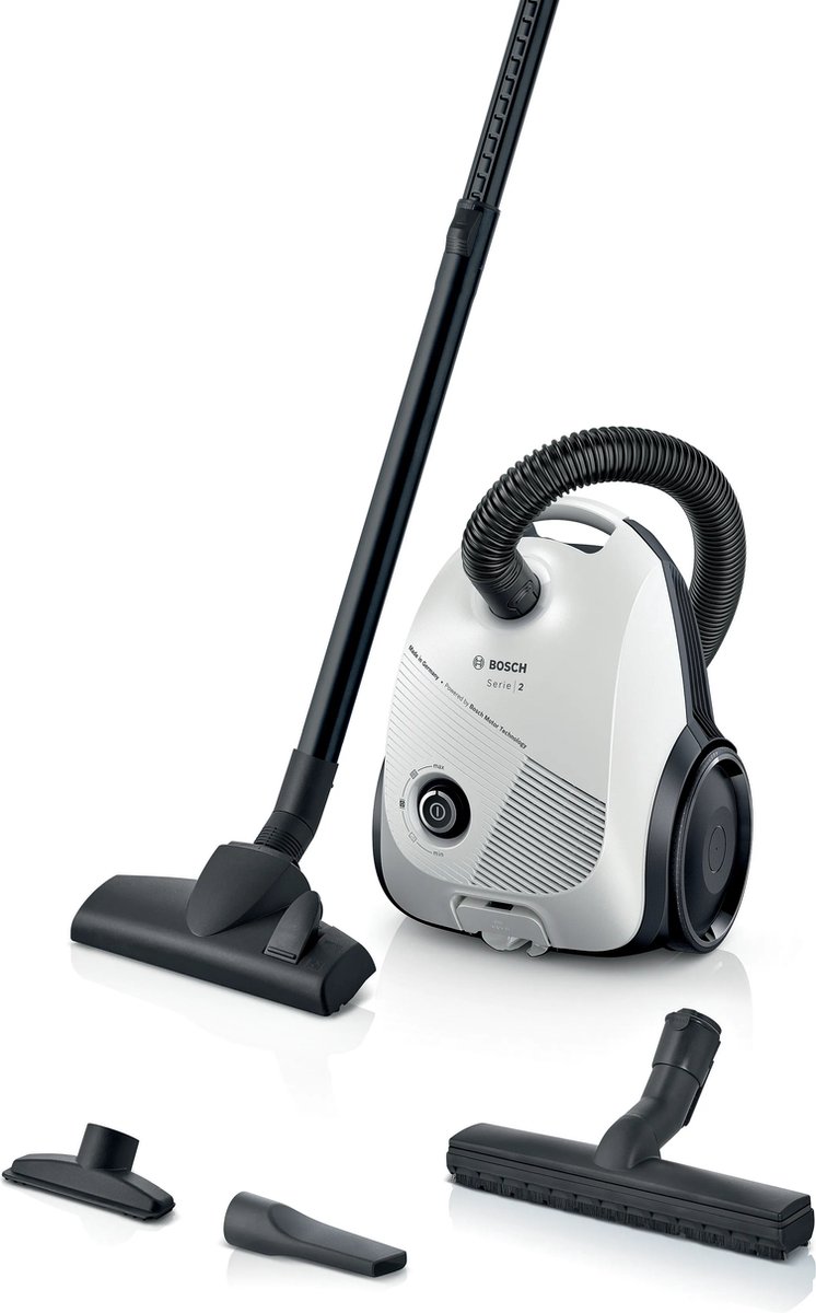 Bosch Serie 2 Dammsugare med påse - Vit
