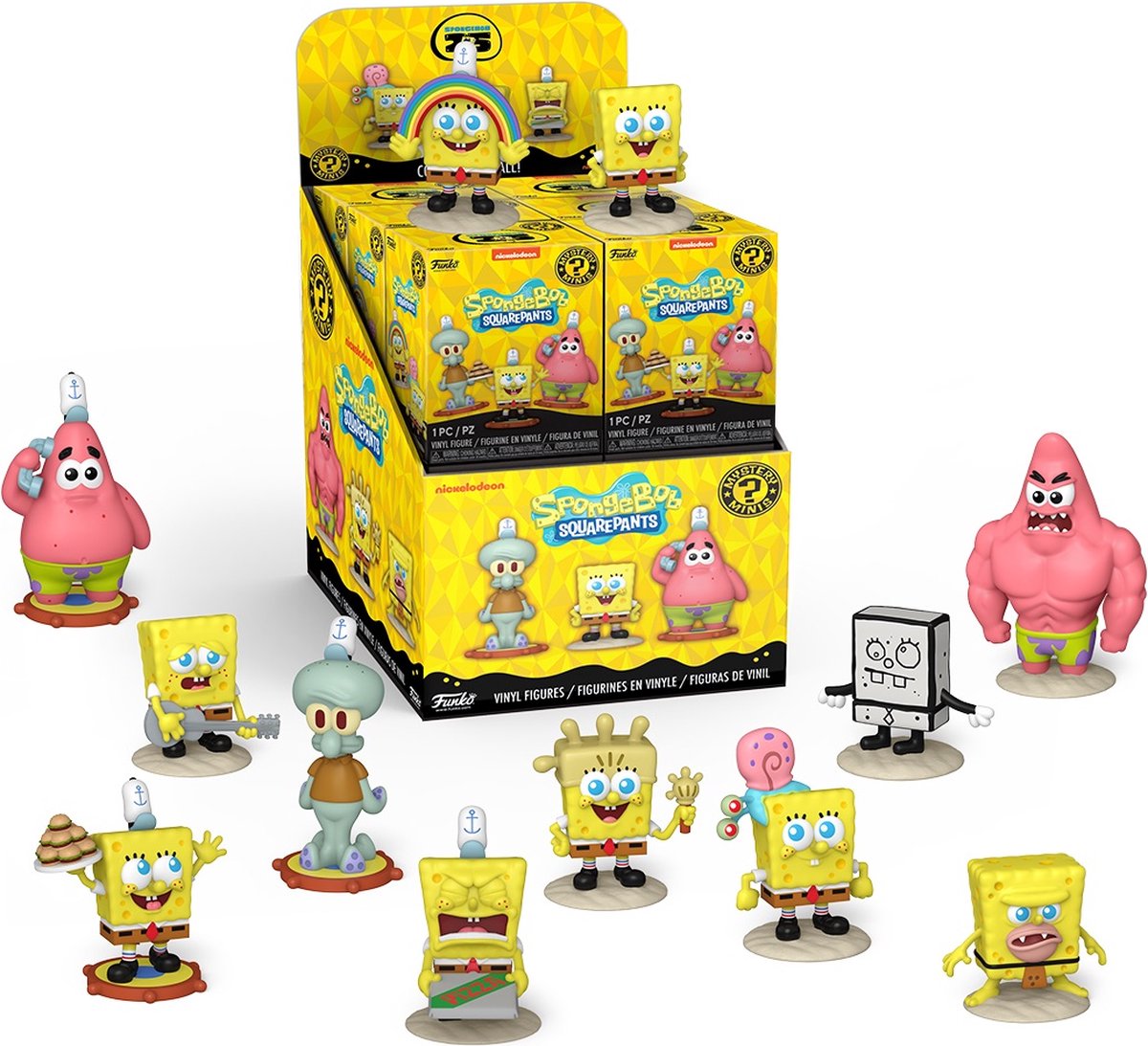 Funko! - Funko Mystery Minis SpongeBob CDU