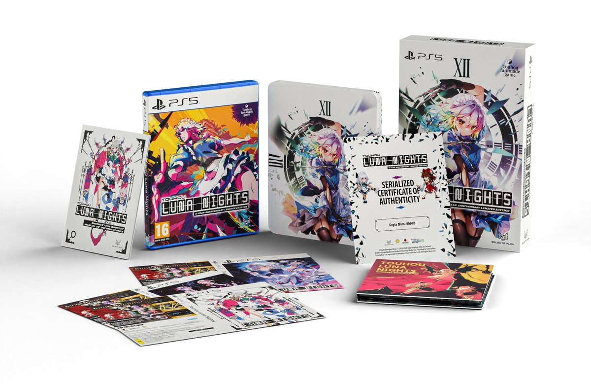 Touhou Luna Nights (5-Year Anniversary Limited Edition) - Sony PlayStation 5 - Plattform