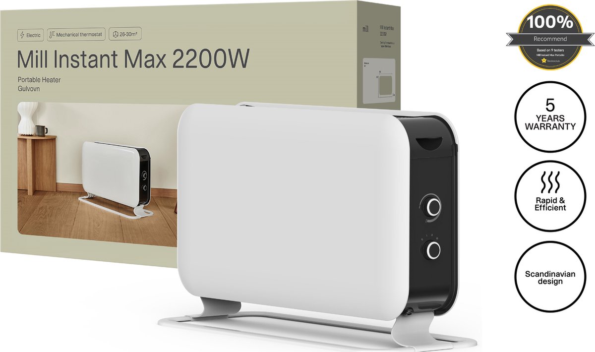 Mill Instant Max convection heater mec