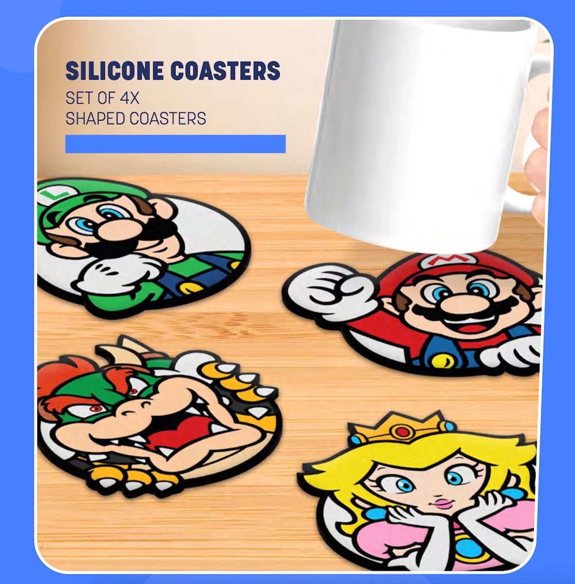 Paladone Super Mario Coasters