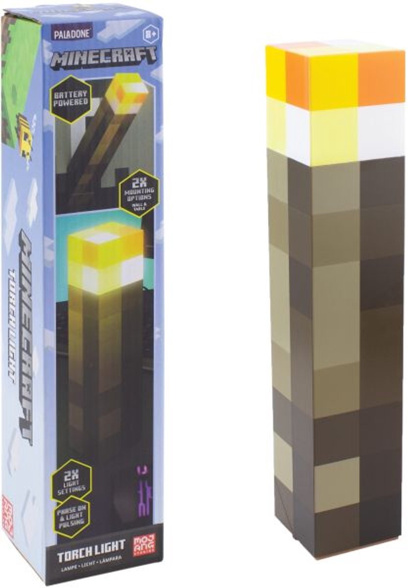 Minecraft Torch Light 28cm