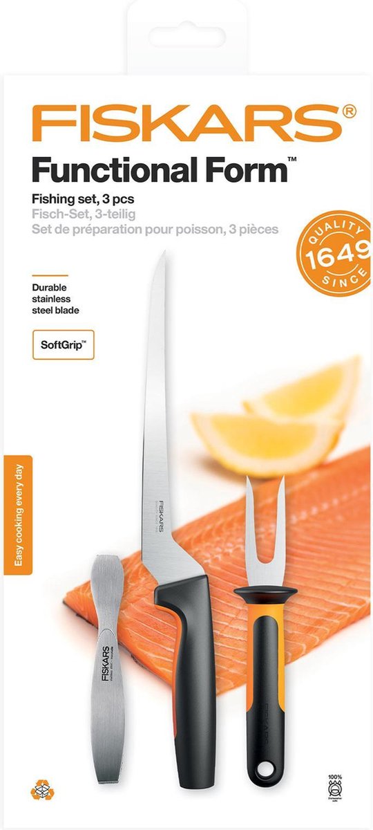 Fiskars Functional Form Fishing set 3 pcs