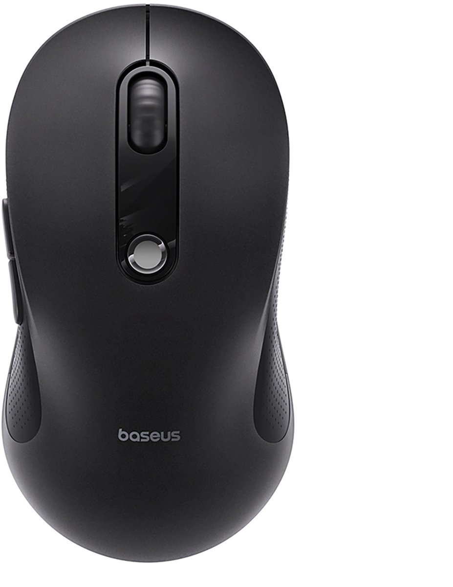 Baseus F02 Wireless Ergonomic Bluetooth Mouse - Black - Svart