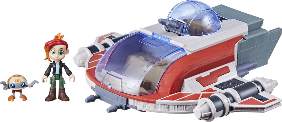 Star Wars Young Jedi Adventures The Crimson Firehawk 43 cm
