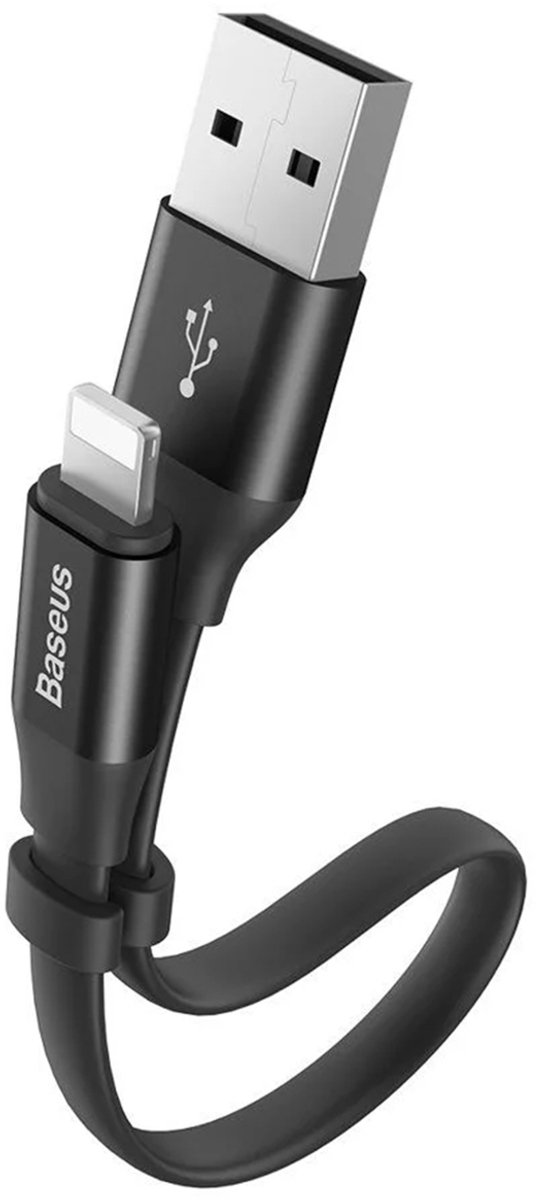 Baseus Nimble USB-A / Lightning 2A cable 0.23 m - black