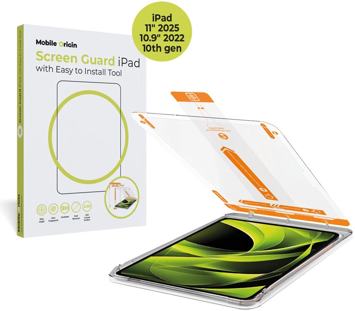 Mobile Origin Screen Guard - iPad 10.9" (2022 - 10th gen)/ 11" (2025 - 11th gen)