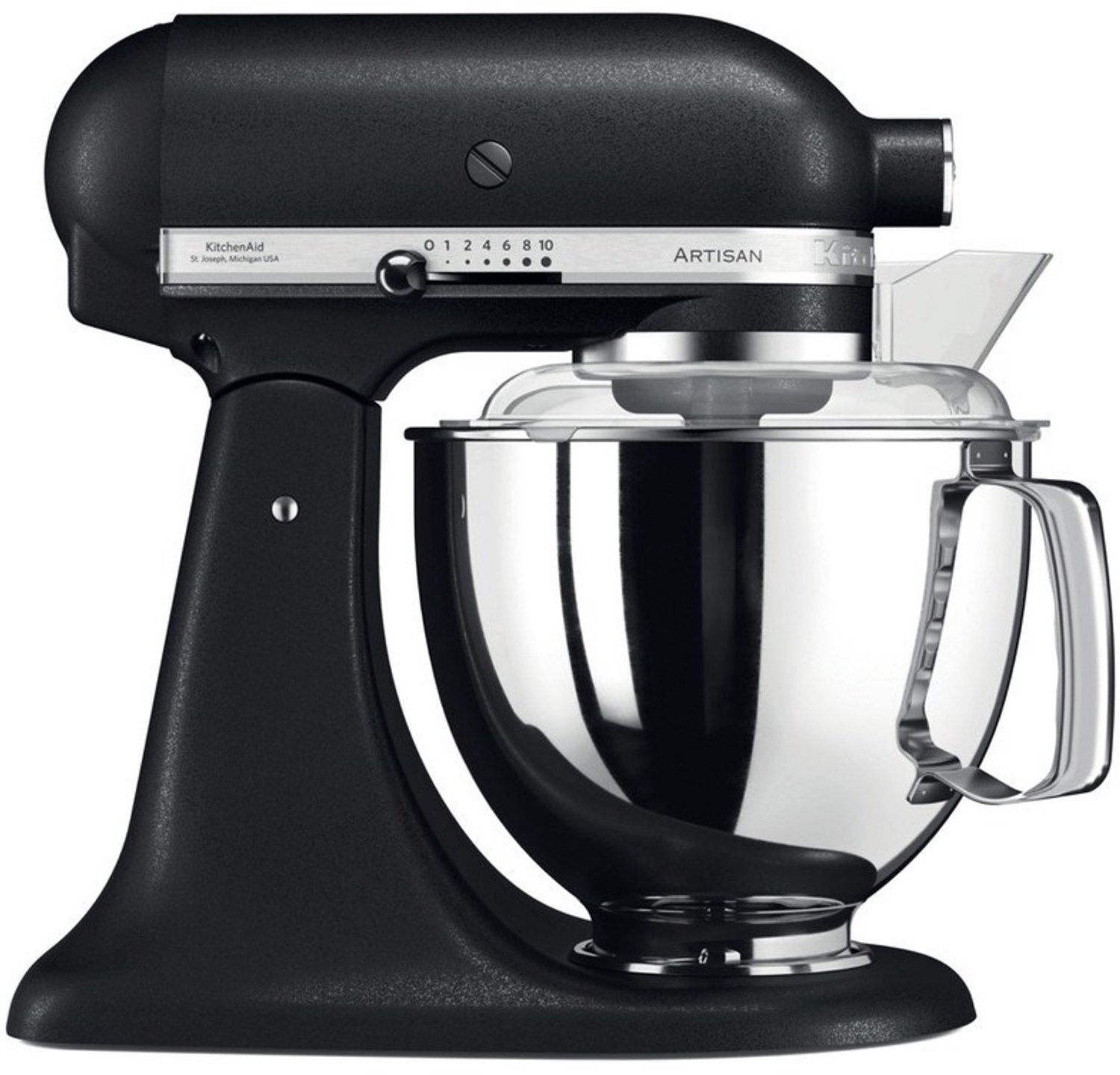 KitchenAid Köksmaskin 5KSM175PSEBK Artisan 4.7 L - Cast iron black