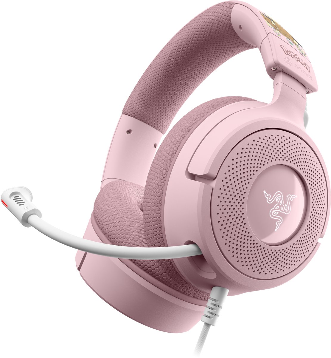 Razer Kraken V4 X gaming headset (pikachu/eevee)