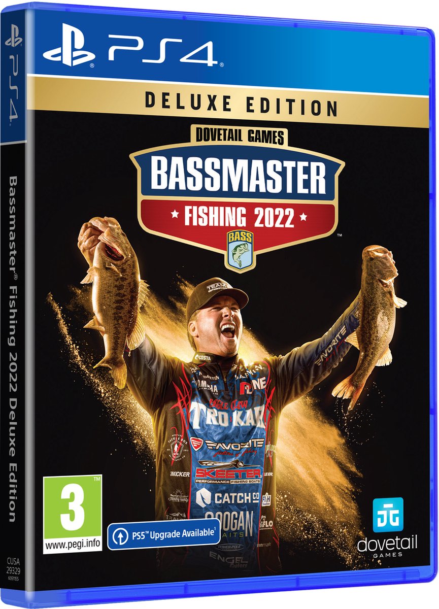 Bassmaster Fishing 2022 (Deluxe Edition) - Sony PlayStation 4 - Simulator