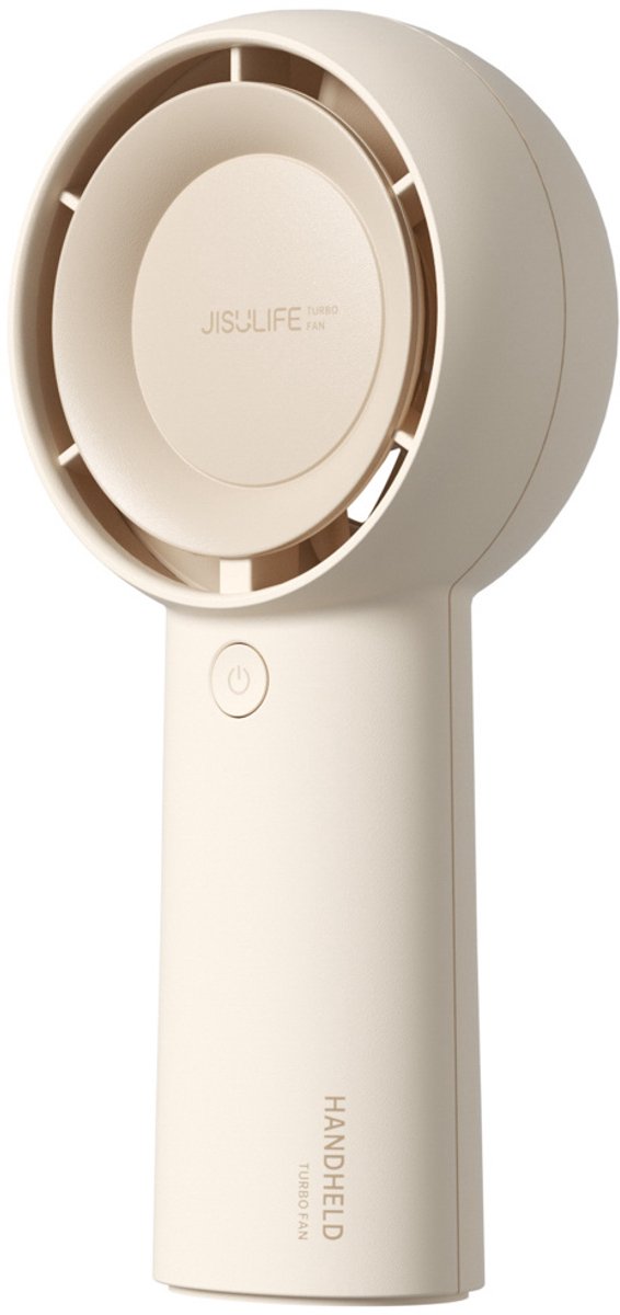 Jisulife Handheld Fan Life5 Plus 4000 mAh Portable Mini Blower USB Fan - Beige