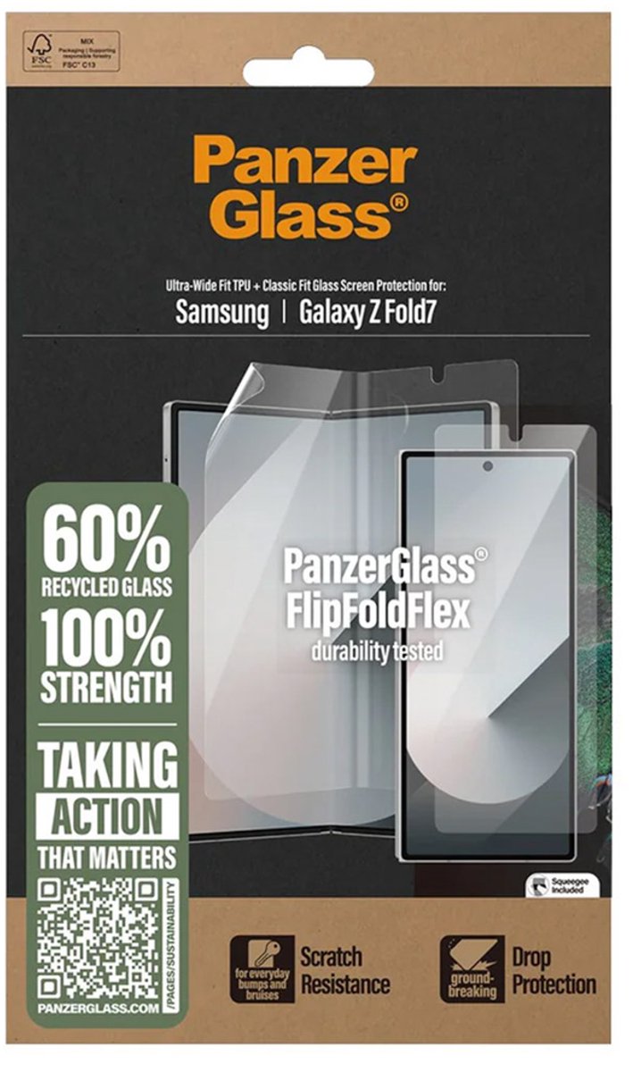 PanzerGlass Screen Protector Samsung Galaxy Z Fold7 | Glass & Film