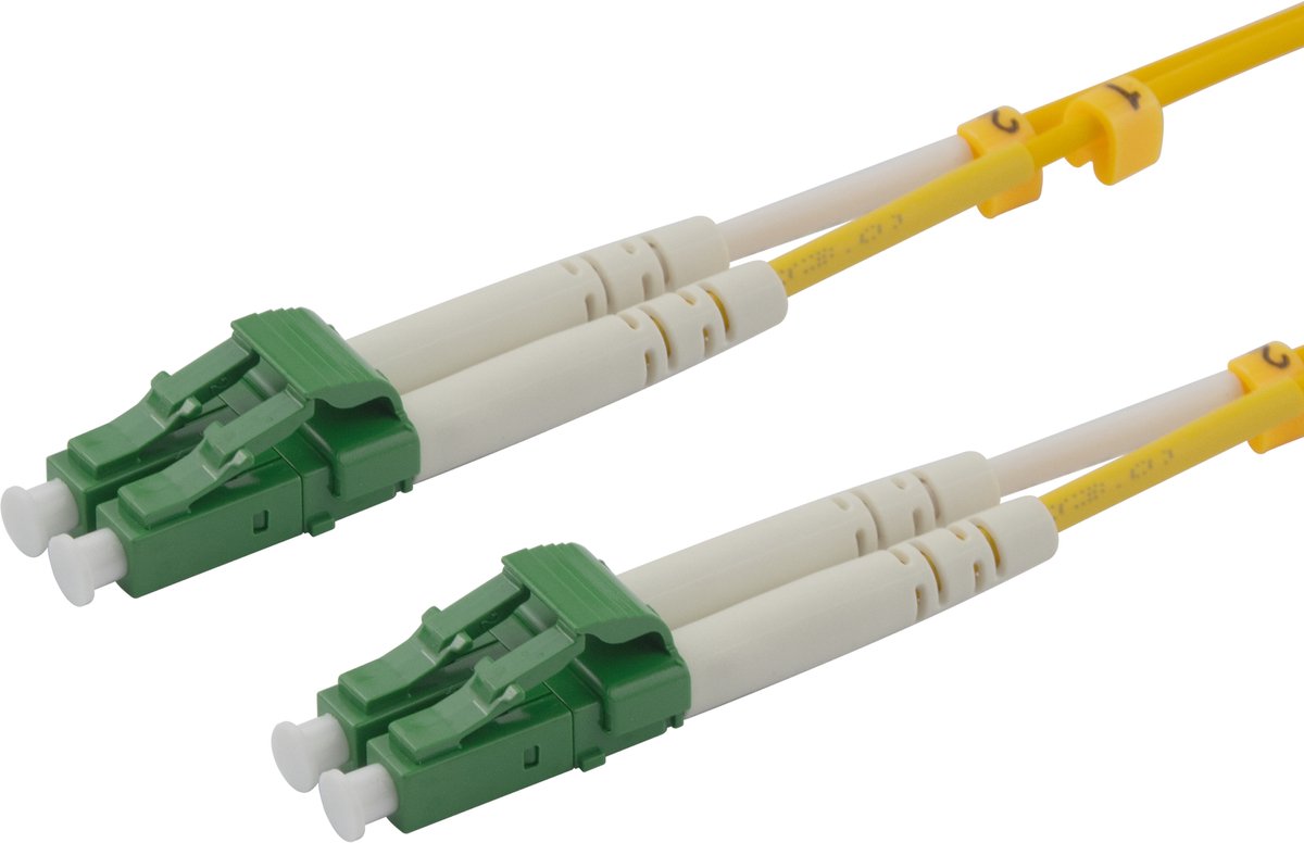 Deltaco patch cable - 0.5 m - yellow - Gul - 0.5m