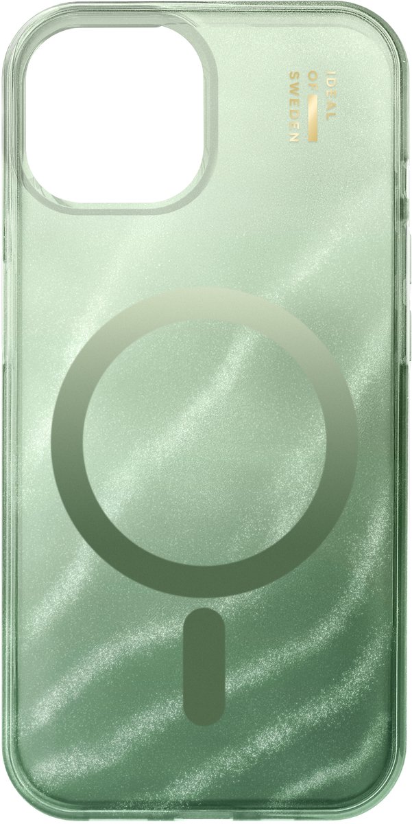 IDEAL OF SWEDEN Clear MagSafe Case för iPhone 13, 14, 15, 16e och 17e Sage Green