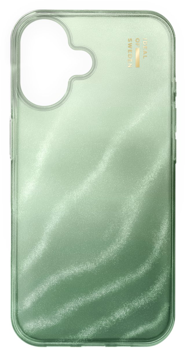 IDEAL OF SWEDEN Clear MagSafe Case för iPhone 16 Sage Green