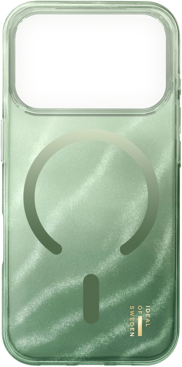 IDEAL OF SWEDEN Clear MagSafe Case för iPhone 17 Pro Sage Green