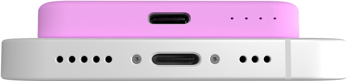 Puro PURO Power Bank Wireless "Mini Power Mag" 4200 mAh för iPhone - 4200 mAh