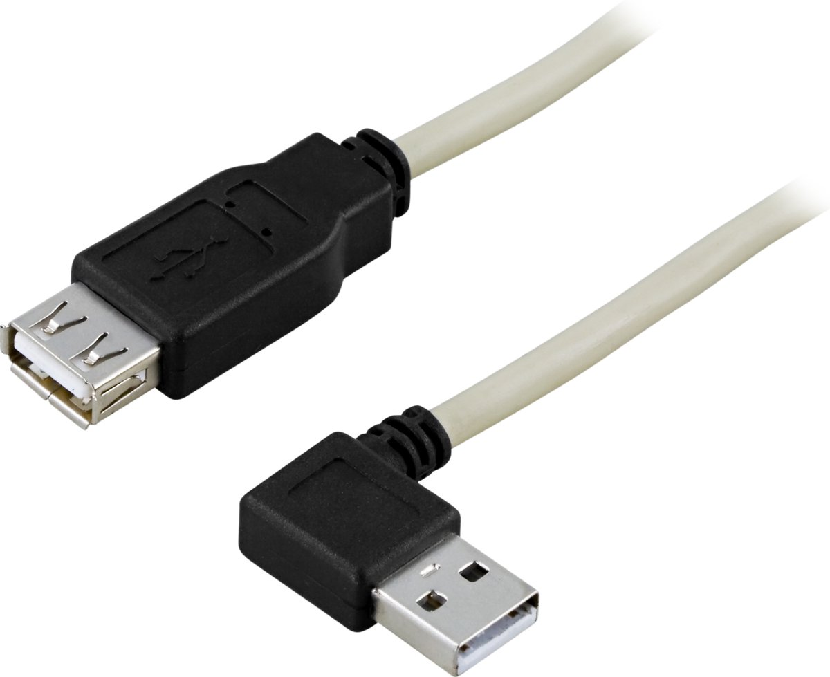 Vinklad USB-adapterkabel