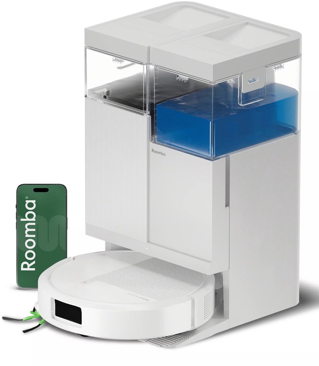 iRobot Robotdammsugare Combo 515 - White