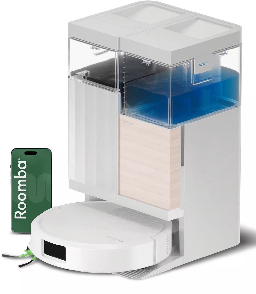 Roomba® Plus 575 Combo + AutoWash™ dockningsstation