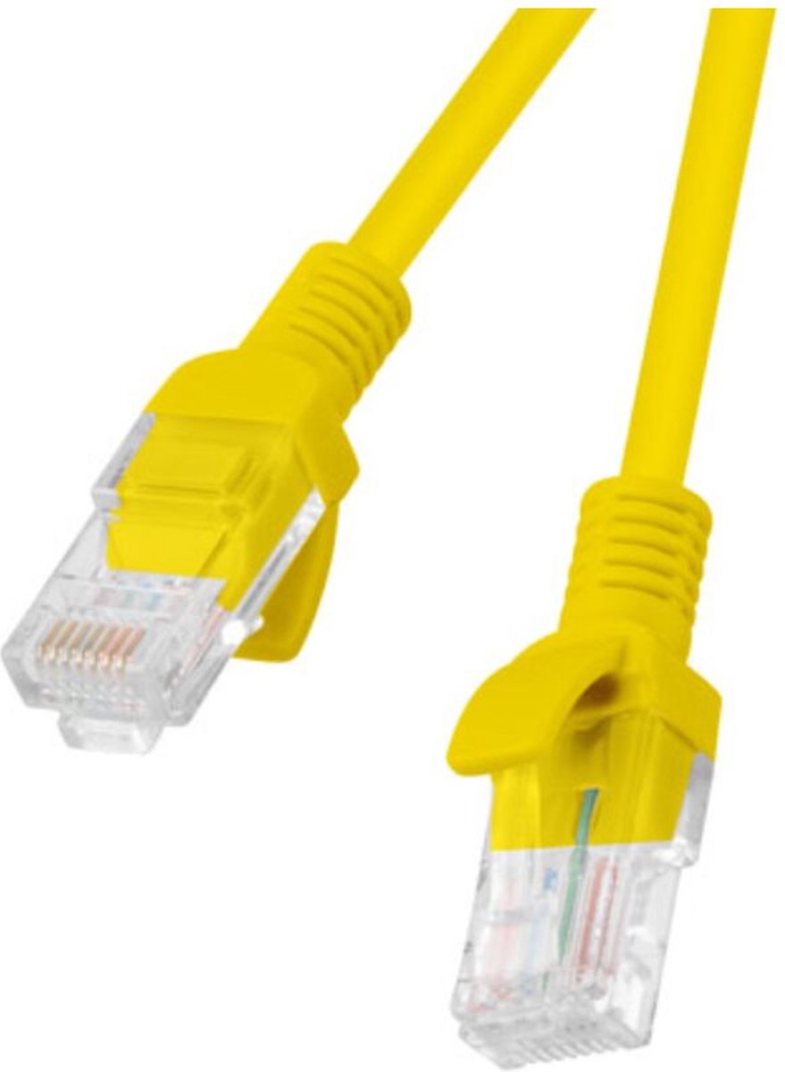 Lanberg patch cable - 3 m - yellow RAL 1028 - Gul