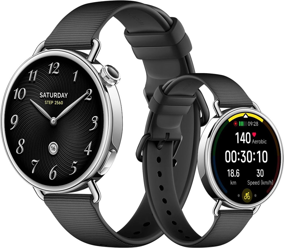 Xiaomi Watch S4 41mm - Fluororubber Strap - Black