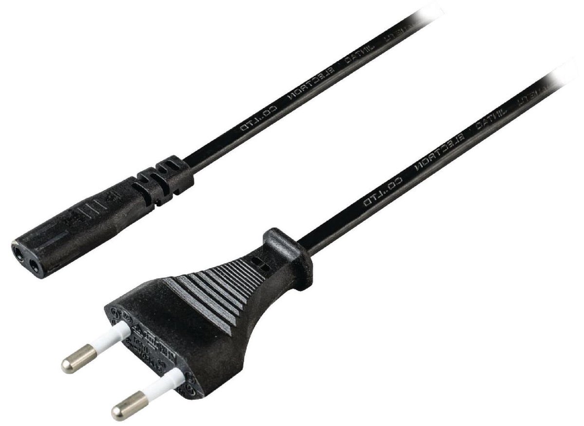 Apparatkabel C1 Svart 2 m