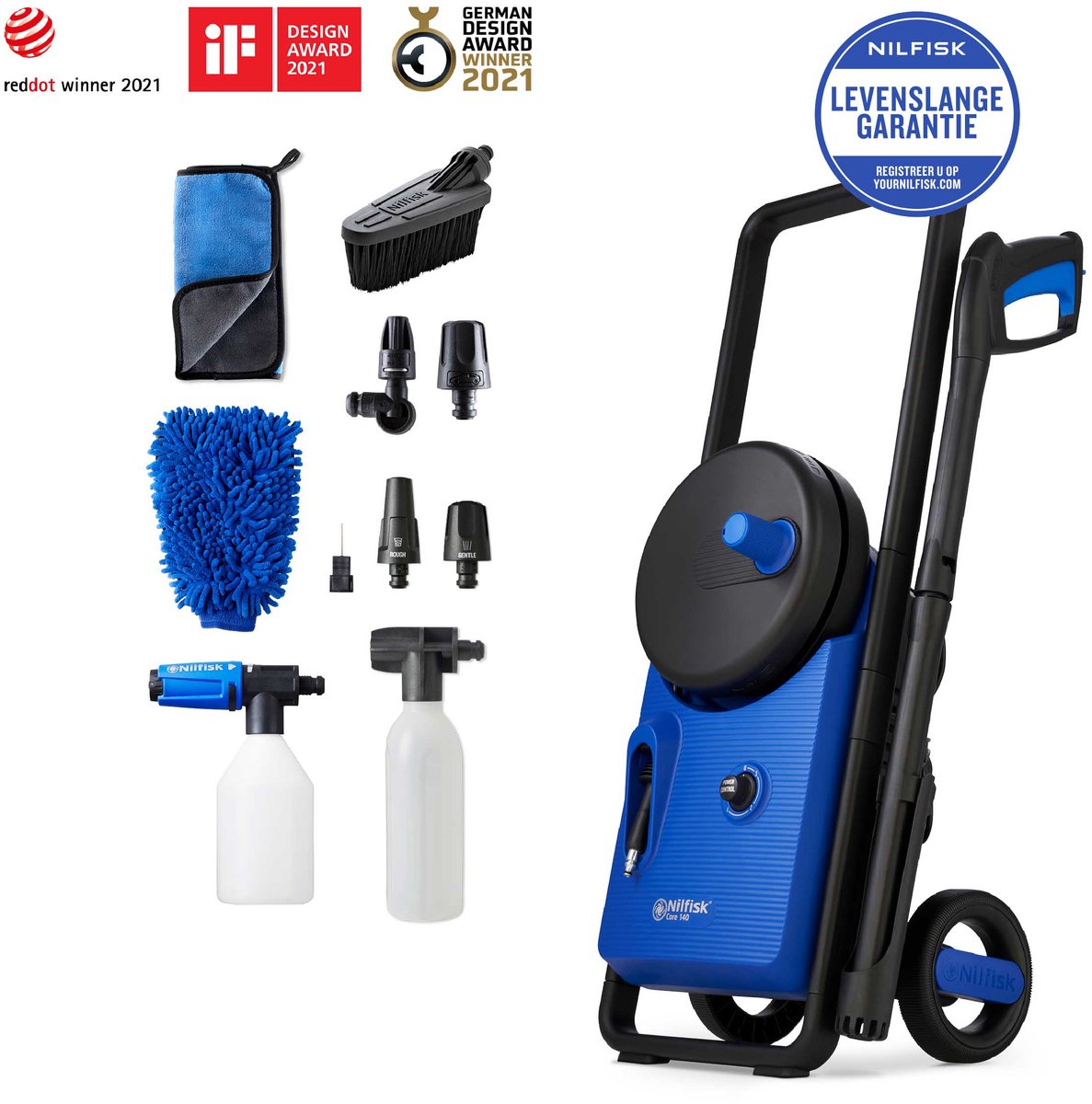 Nilfisk Högtryckstvätt Core 140-6 PowerControl Premium Car Wash