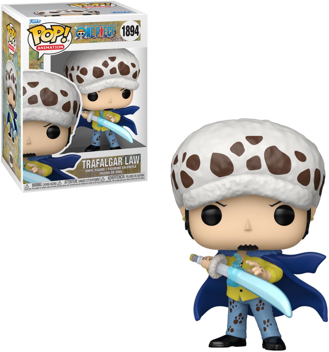Funko! - POP Vinyl OP- Law w/Blue Anesthesia - Figur