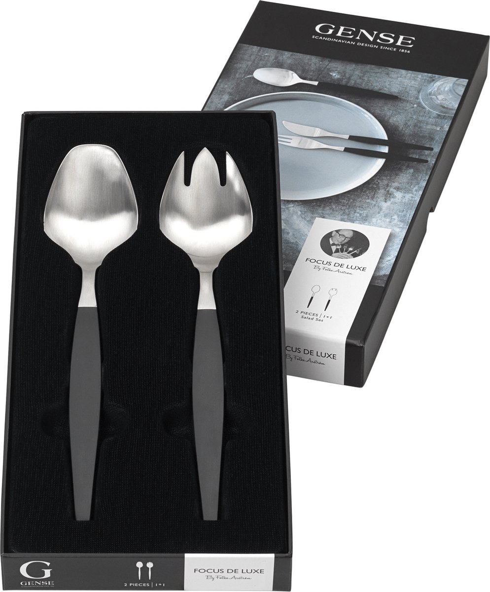 Gense Cubiertos ensalada Focus de Luxe 2 piezas