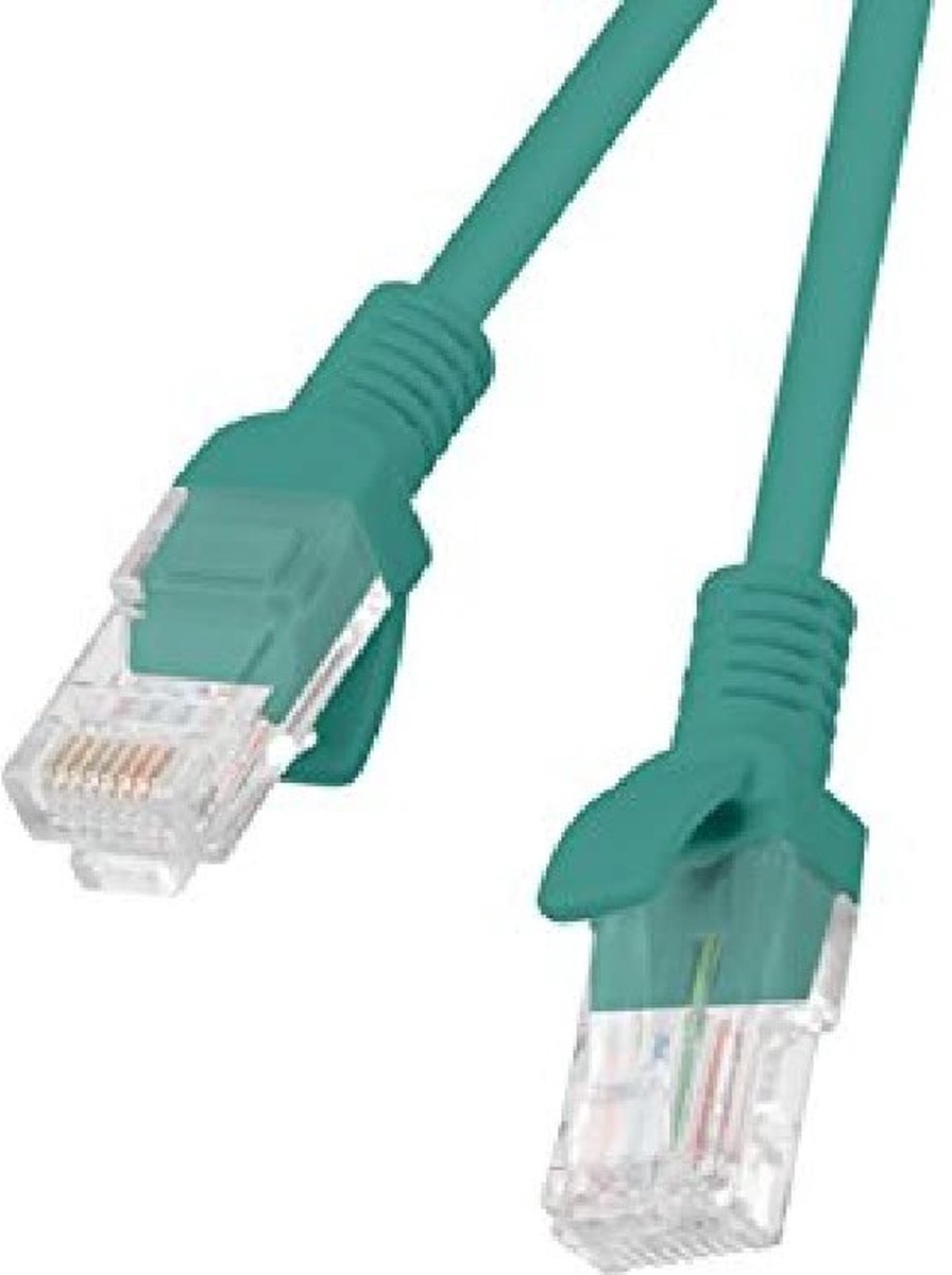 Lanberg patch cable - 5 m - green RAL 6024 - Grön - 5m