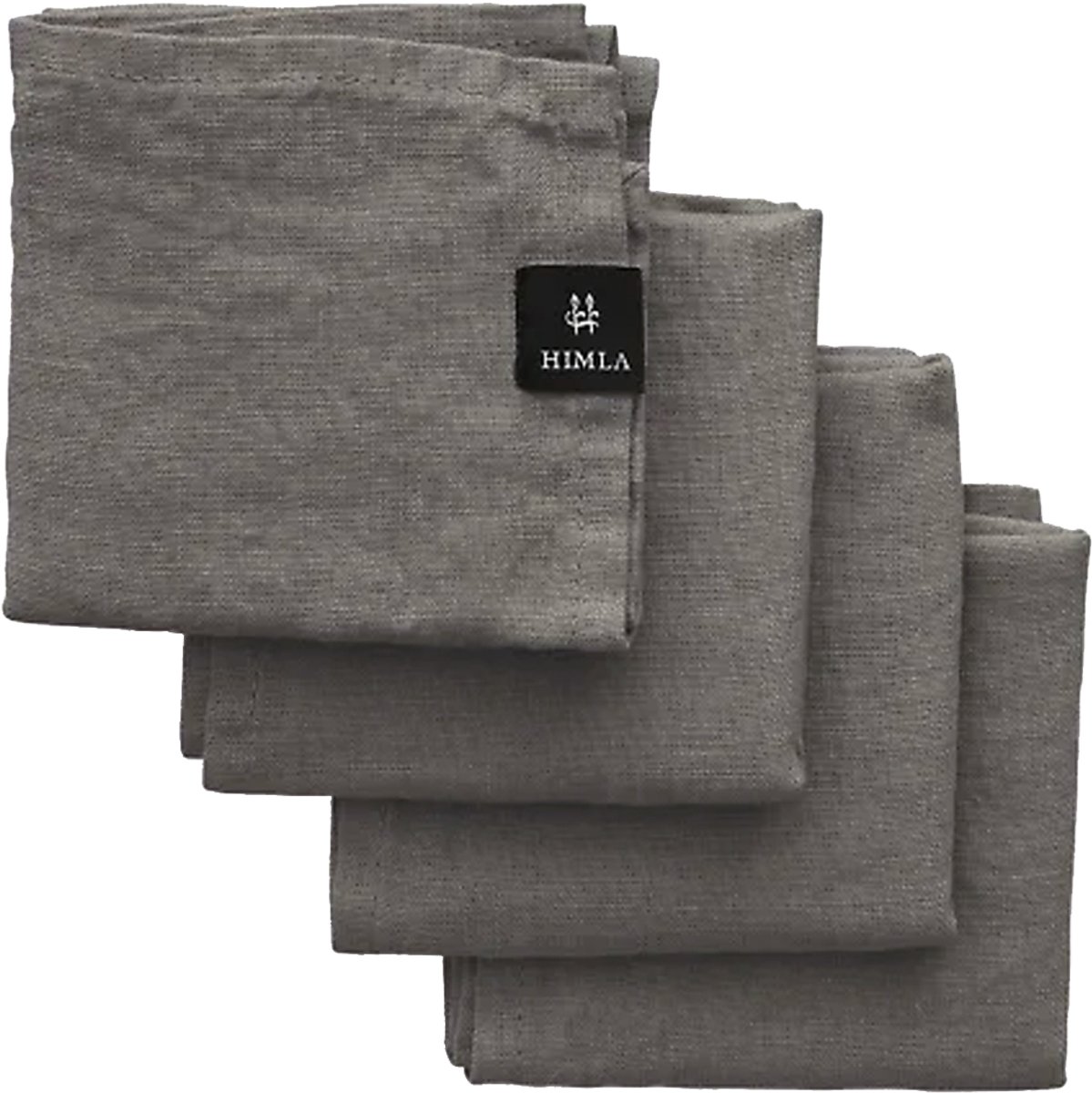 Himla Servilletas Sunshine, 4-pack Charcoal (gris oscuro)