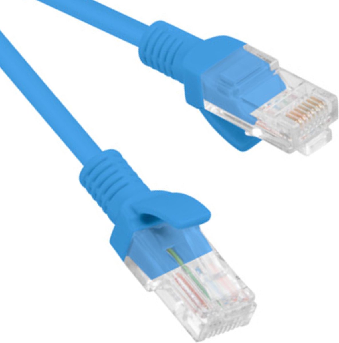 Lanberg patch cable - 2 m - blue RAL 5012 - Blå - 2m