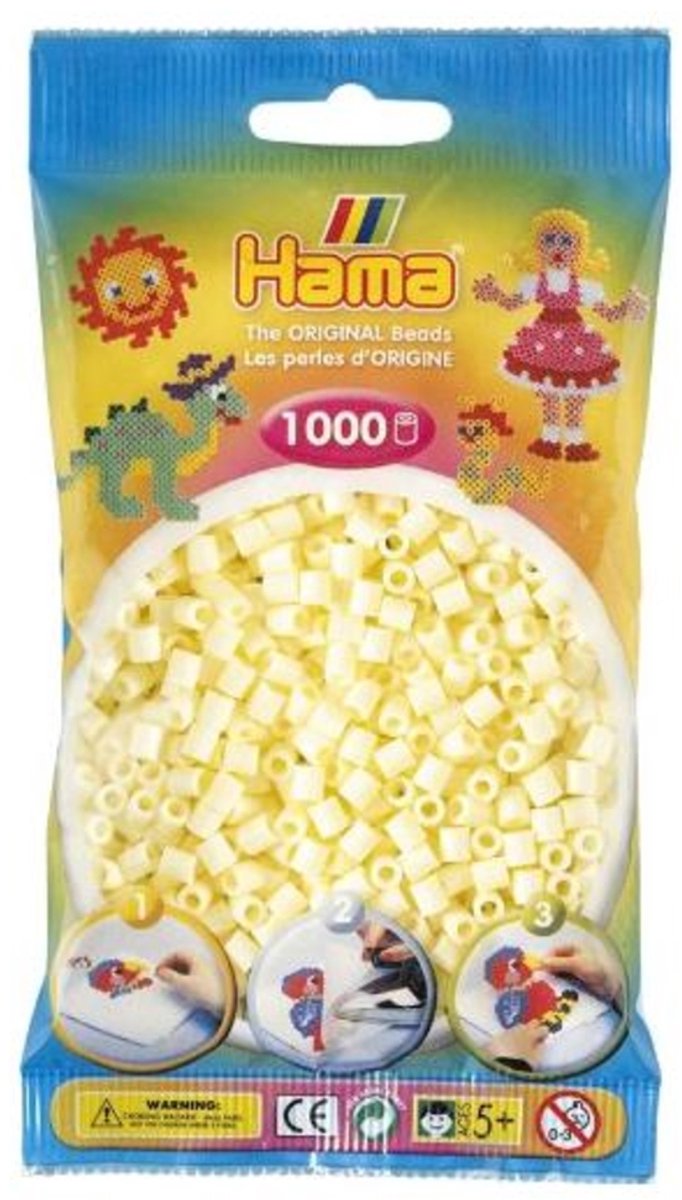 Hama Ironing beads-ivory 1000 pcs