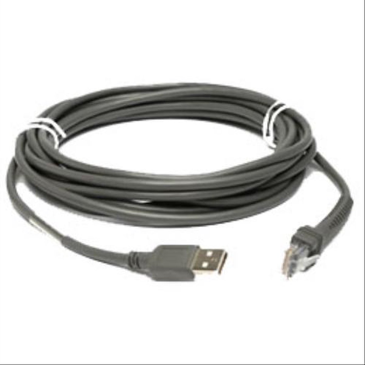 Zebra Kabel Usb Type A Hane 4.5m Rak 4.5m Usb-a Grå