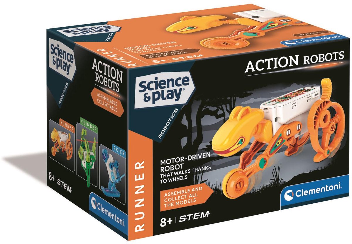 Clementoni Science and Games Action Robots - Runner