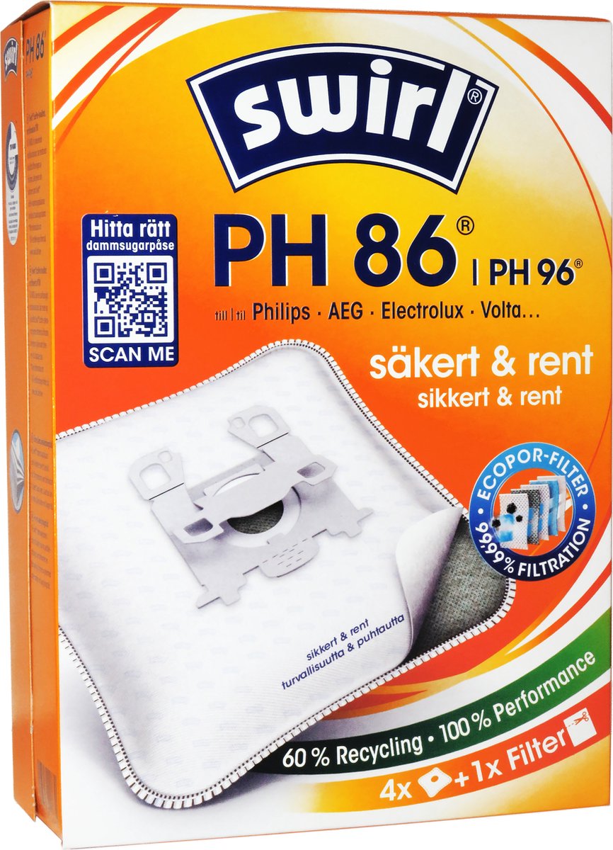 Swirl MODEL PH86/PH99 - 4 pcs