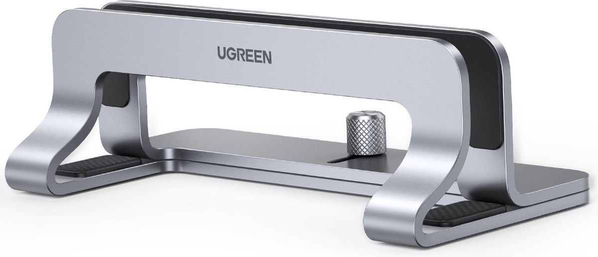 UGREEN Aluminum Vertical Stand Holder Stand for MacBook Laptop Tablet - Black