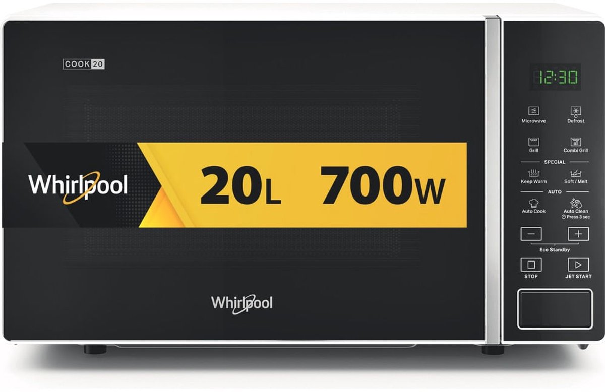Whirlpool Cook20 MWP 203 W Blanco Microondas con grill Encimera 20 L 700 W