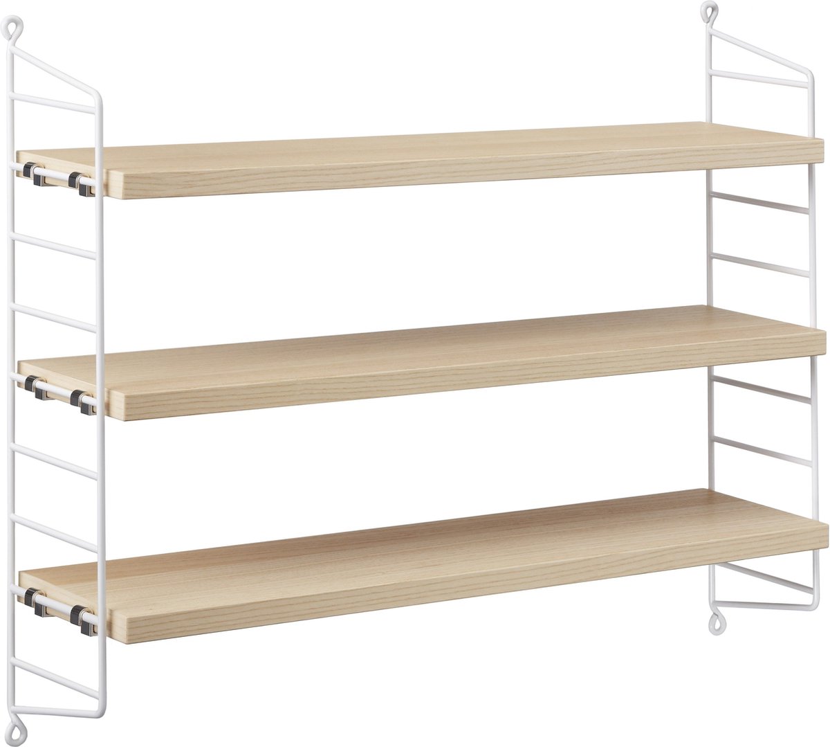 String Scaffale String Pocket faggio-bianco bianco - frassino