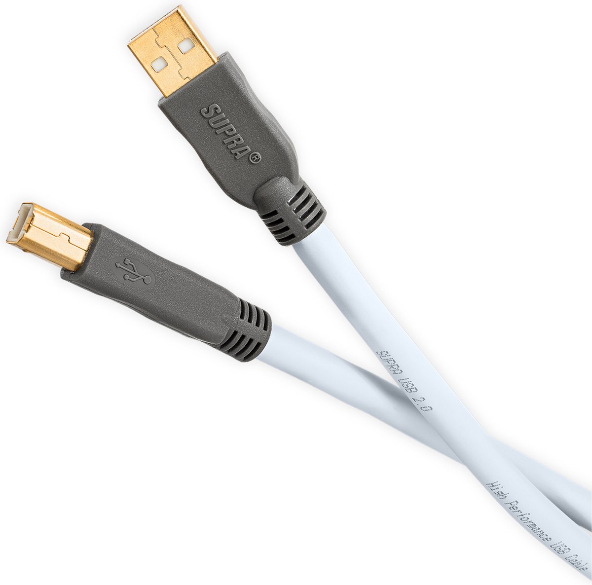 Jenving Supra Usb 2.0 2m Usb-a Usb-b Blå