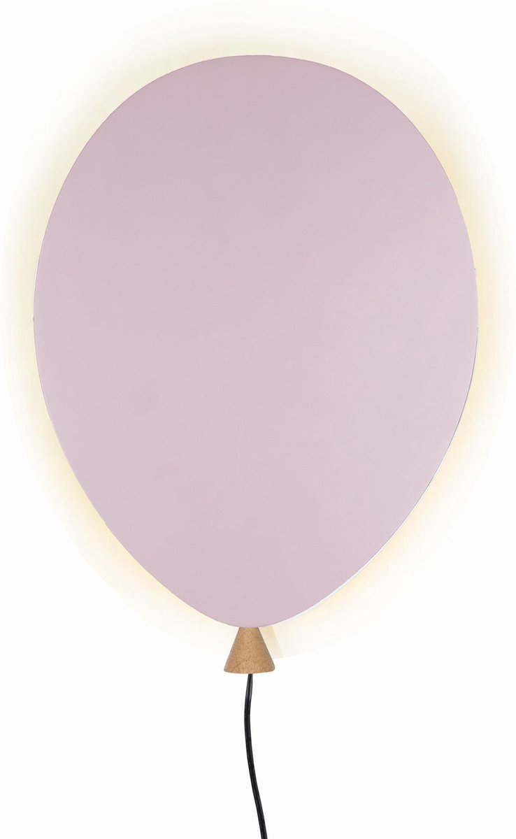 Globen Lighting Aplique Balloon rosa-fresno