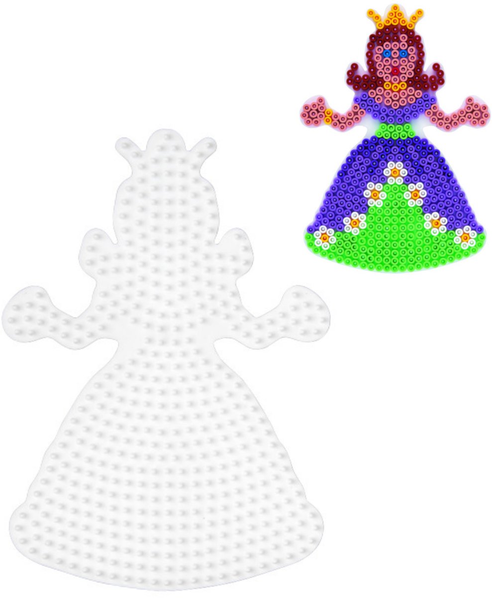 Hama Ironing Beads Pegboard-Princess